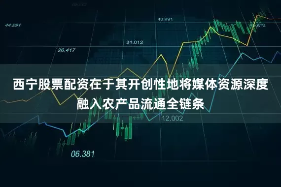西宁股票配资在于其开创性地将媒体资源深度融入农产品流通全链条